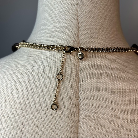 J. Crew Factory Tortoise Chain Necklace NWT - Picture 4 of 7